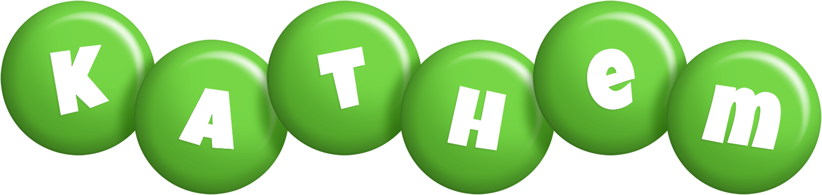 Kathem candy-green logo