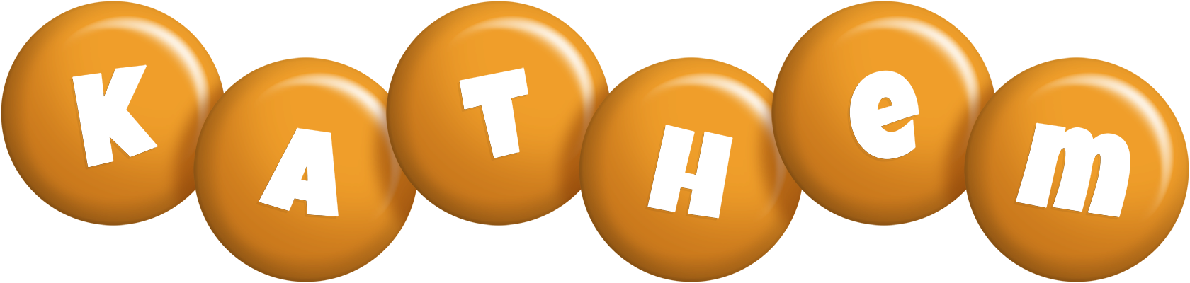 Kathem candy-orange logo