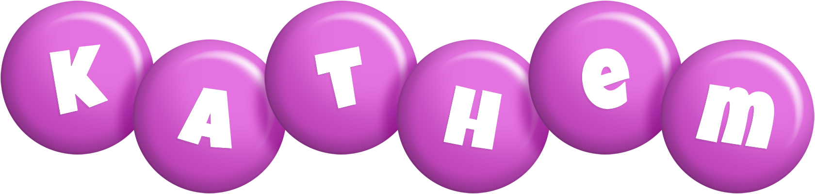 Kathem candy-purple logo