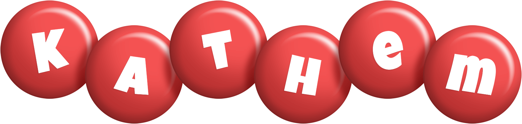 Kathem candy-red logo
