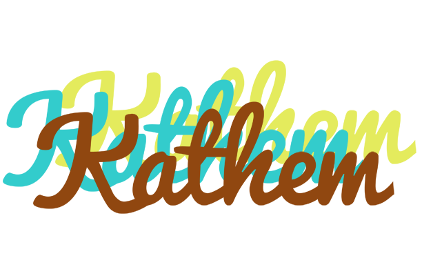 Kathem cupcake logo