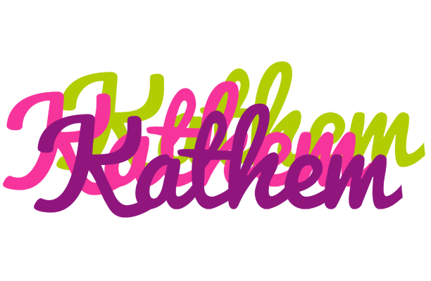 Kathem flowers logo