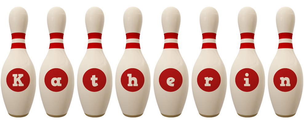 Katherin bowling-pin logo
