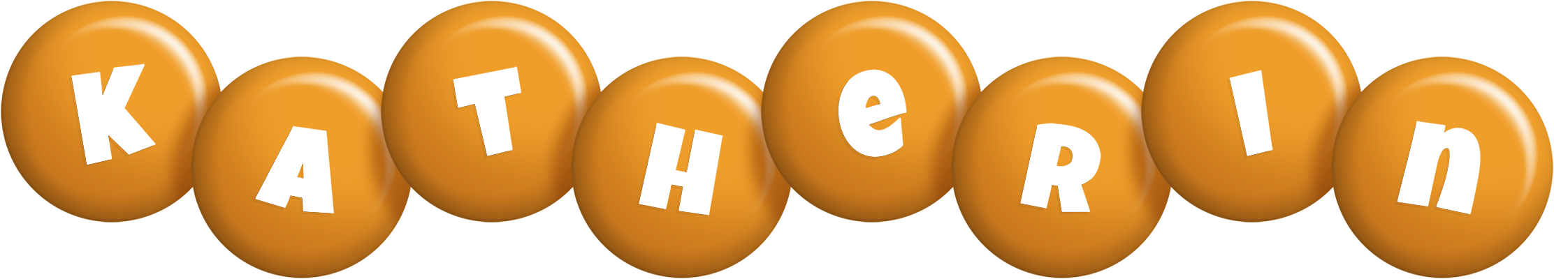 Katherin candy-orange logo