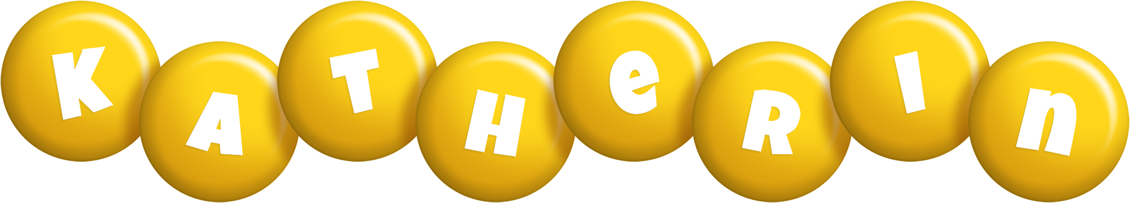 Katherin candy-yellow logo