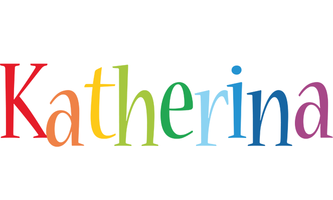 Katherina birthday logo