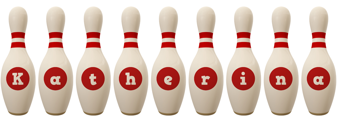 Katherina bowling-pin logo