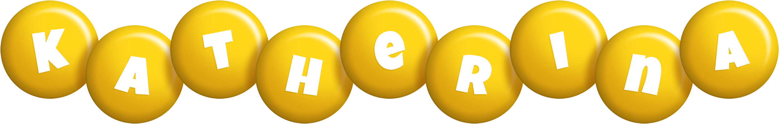 Katherina candy-yellow logo