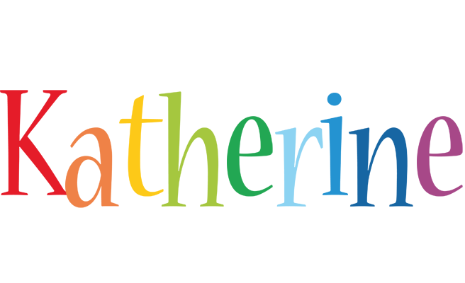 Katherine birthday logo