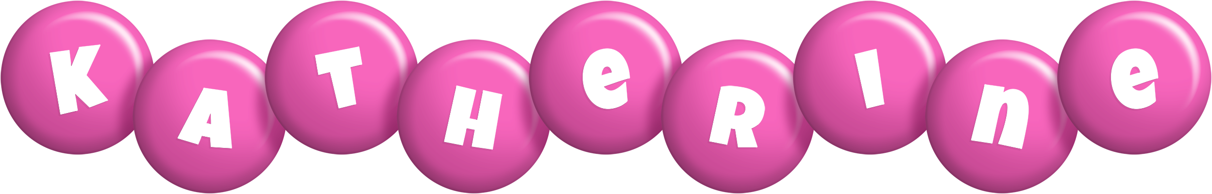 Katherine candy-pink logo