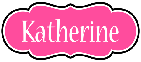 Katherine invitation logo