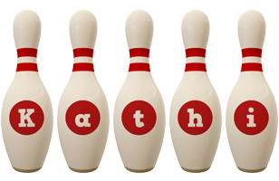 Kathi bowling-pin logo