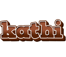 Kathi brownie logo