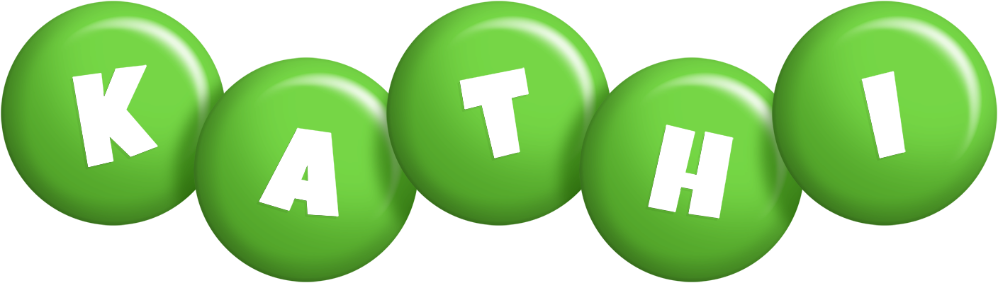 Kathi candy-green logo
