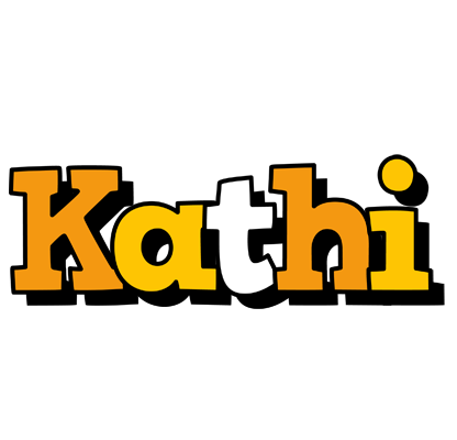 Kathi cartoon logo