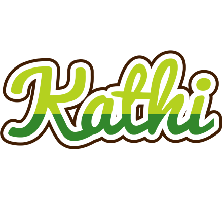Kathi golfing logo