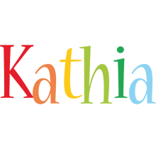 Kathia birthday logo