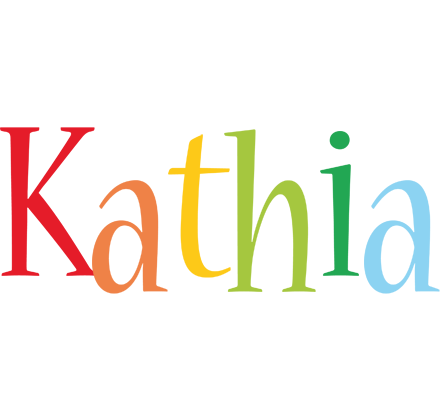 Kathia birthday logo