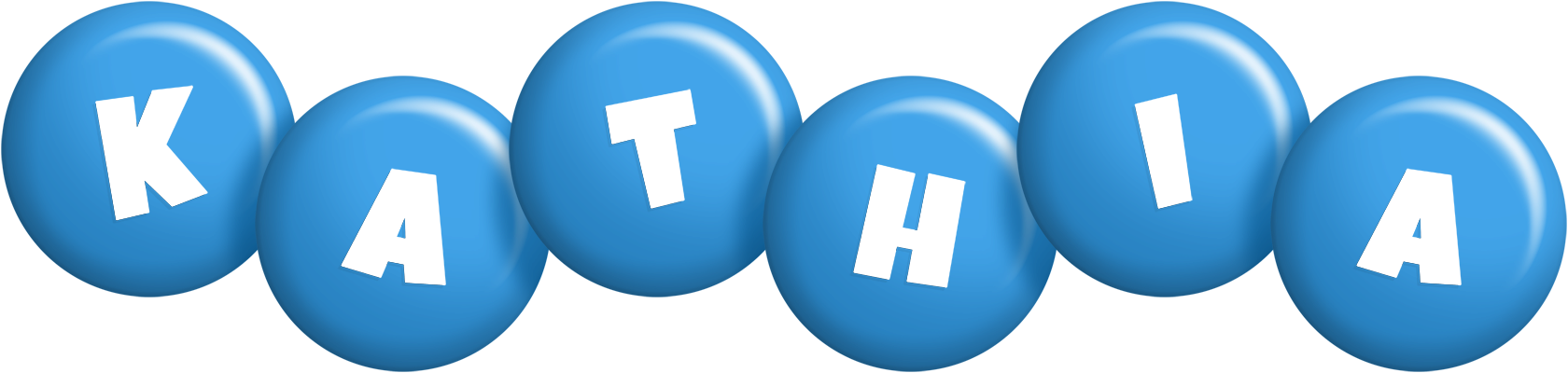 Kathia candy-blue logo