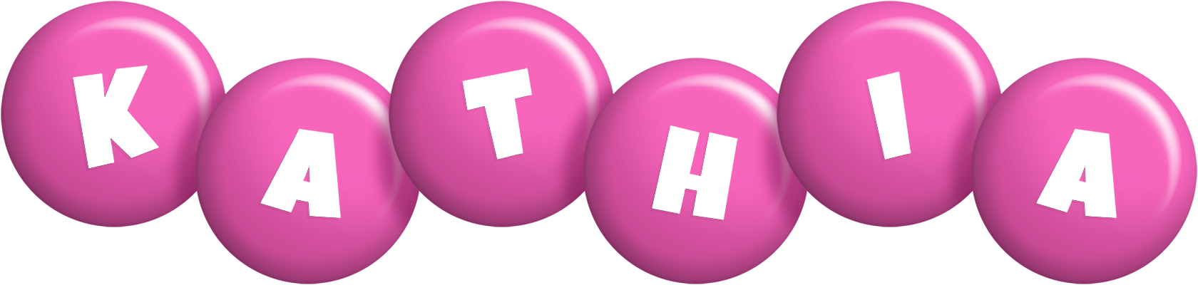 Kathia candy-pink logo