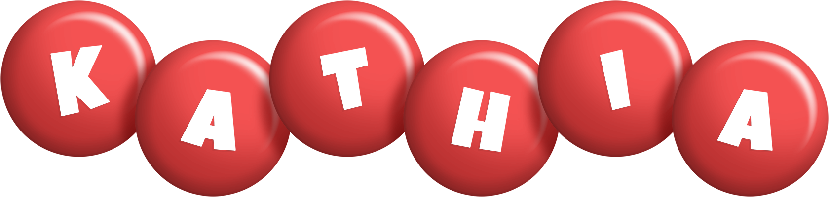 Kathia candy-red logo