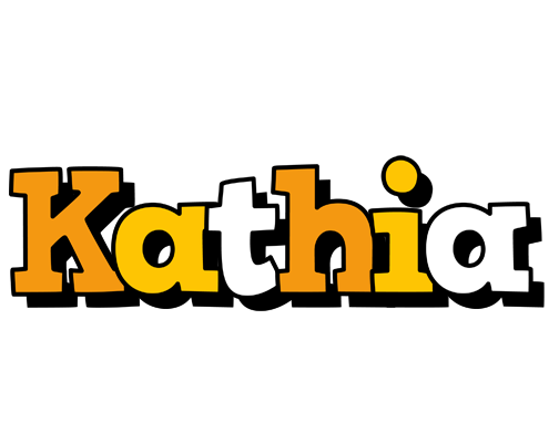 Kathia cartoon logo