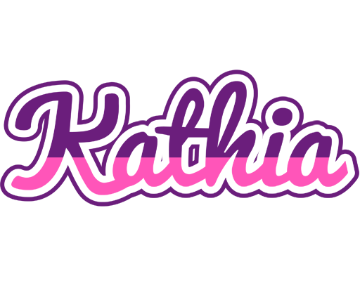 Kathia cheerful logo