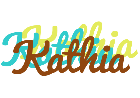 Kathia cupcake logo
