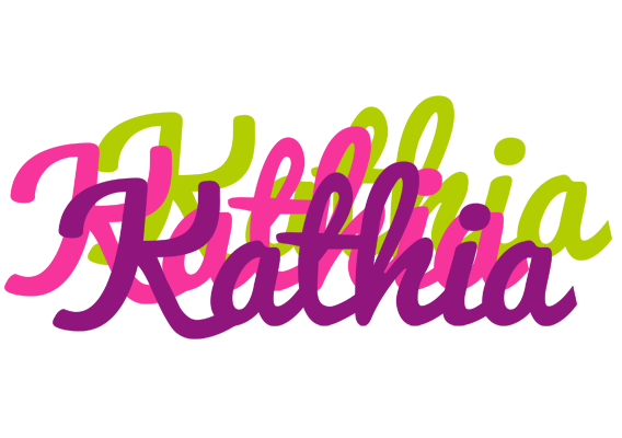 Kathia flowers logo