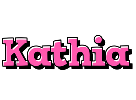 Kathia girlish logo