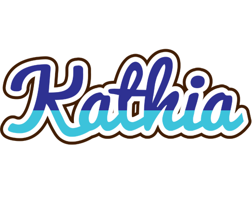 Kathia raining logo