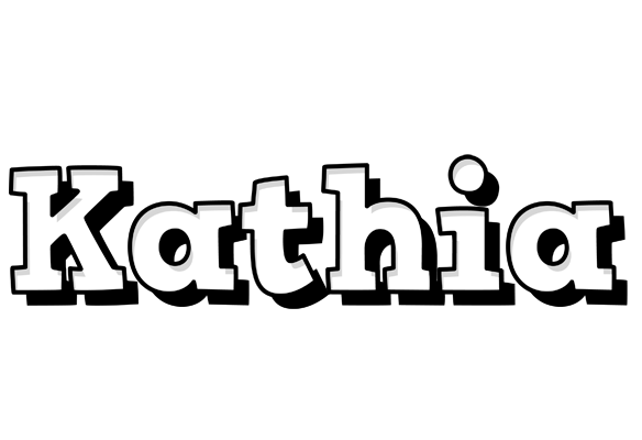Kathia snowing logo