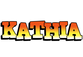 Kathia sunset logo