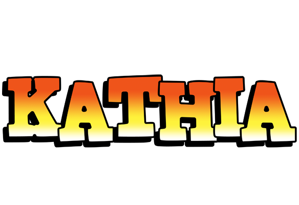Kathia sunset logo