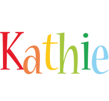 Kathie birthday logo