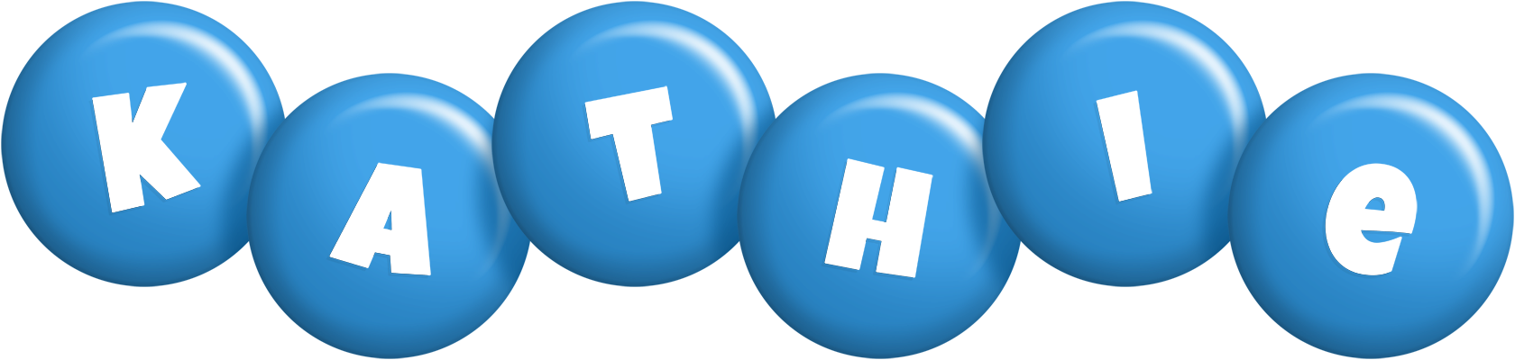 Kathie candy-blue logo