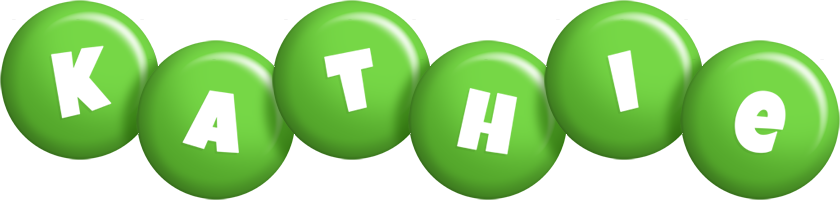 Kathie candy-green logo