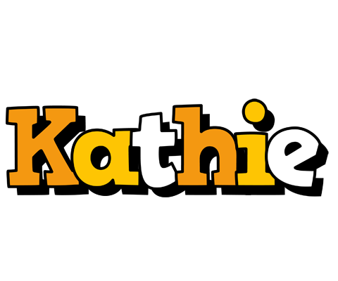 Kathie cartoon logo