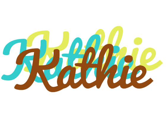 Kathie cupcake logo