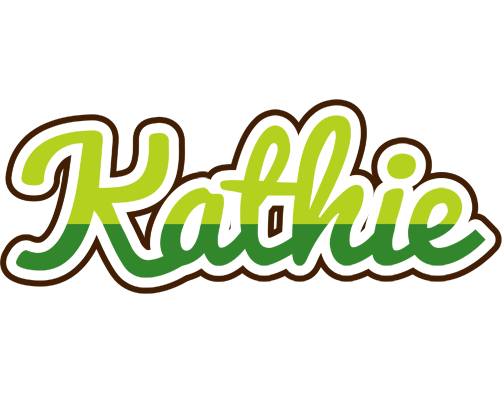 Kathie golfing logo
