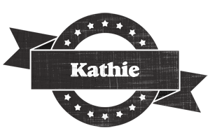 Kathie grunge logo