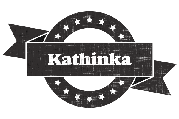 Kathinka grunge logo