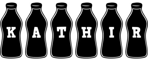 Kathir bottle logo