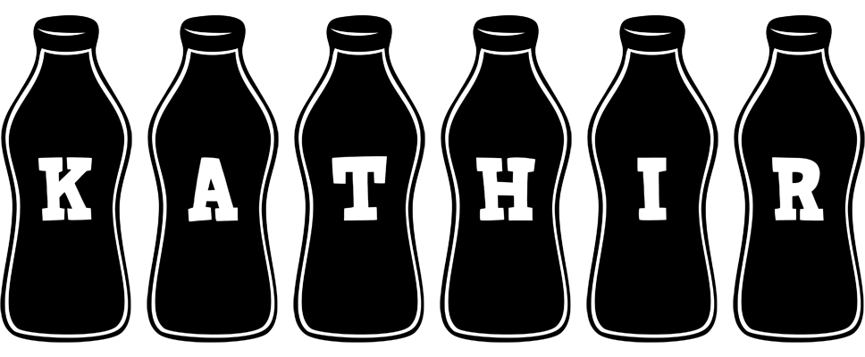 Kathir bottle logo