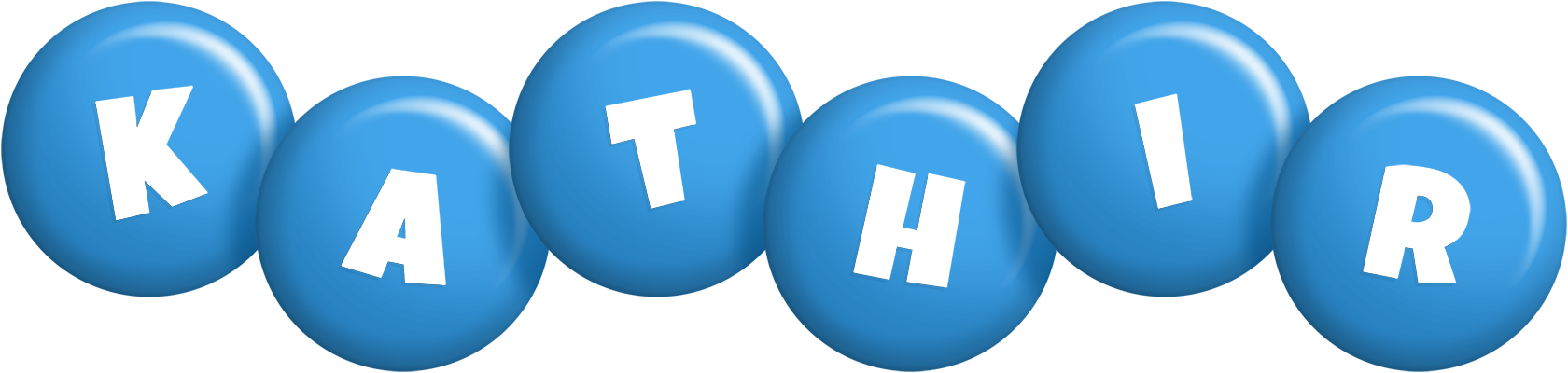 Kathir candy-blue logo