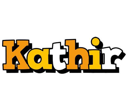 Kathir cartoon logo