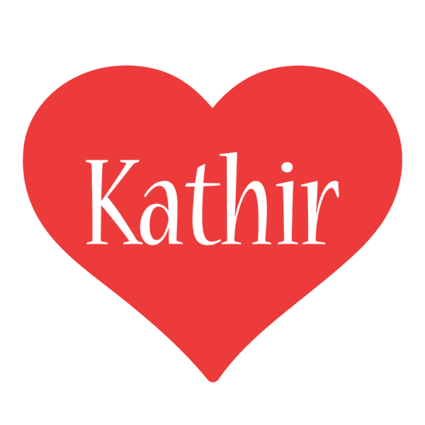 Kathir love logo