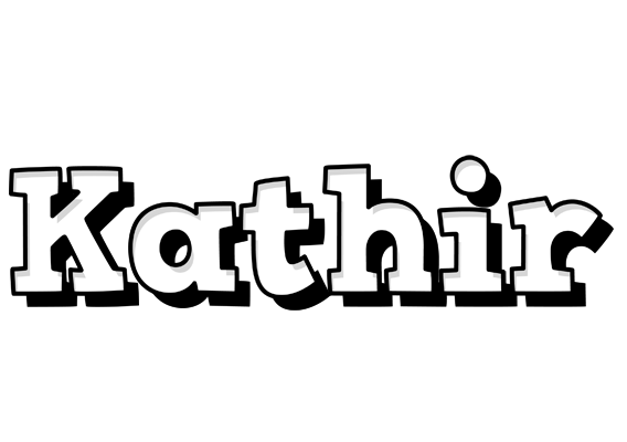 Kathir snowing logo