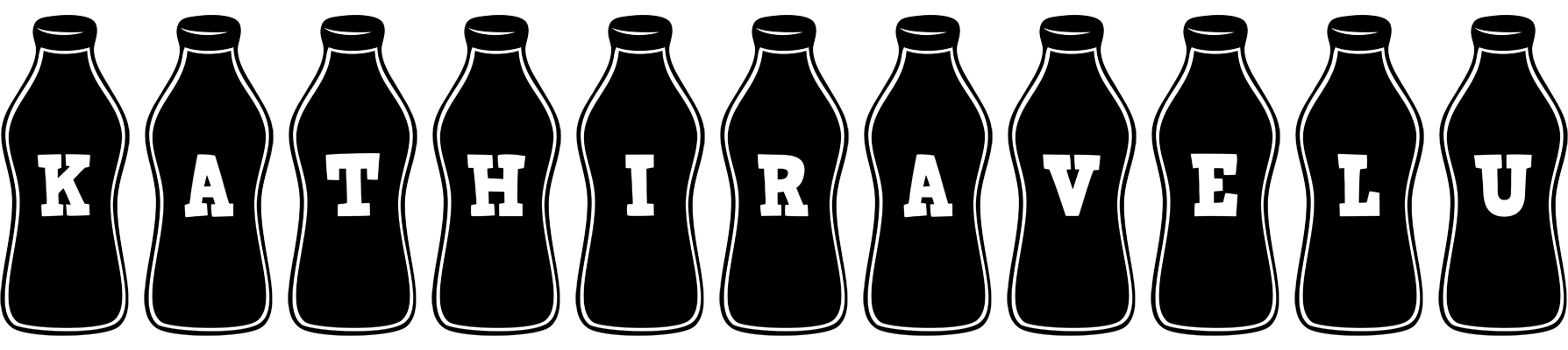 Kathiravelu bottle logo
