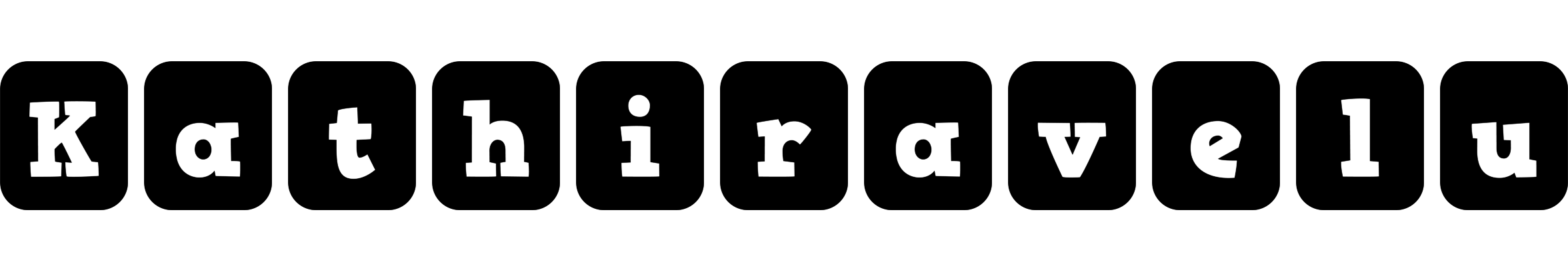 Kathiravelu box logo